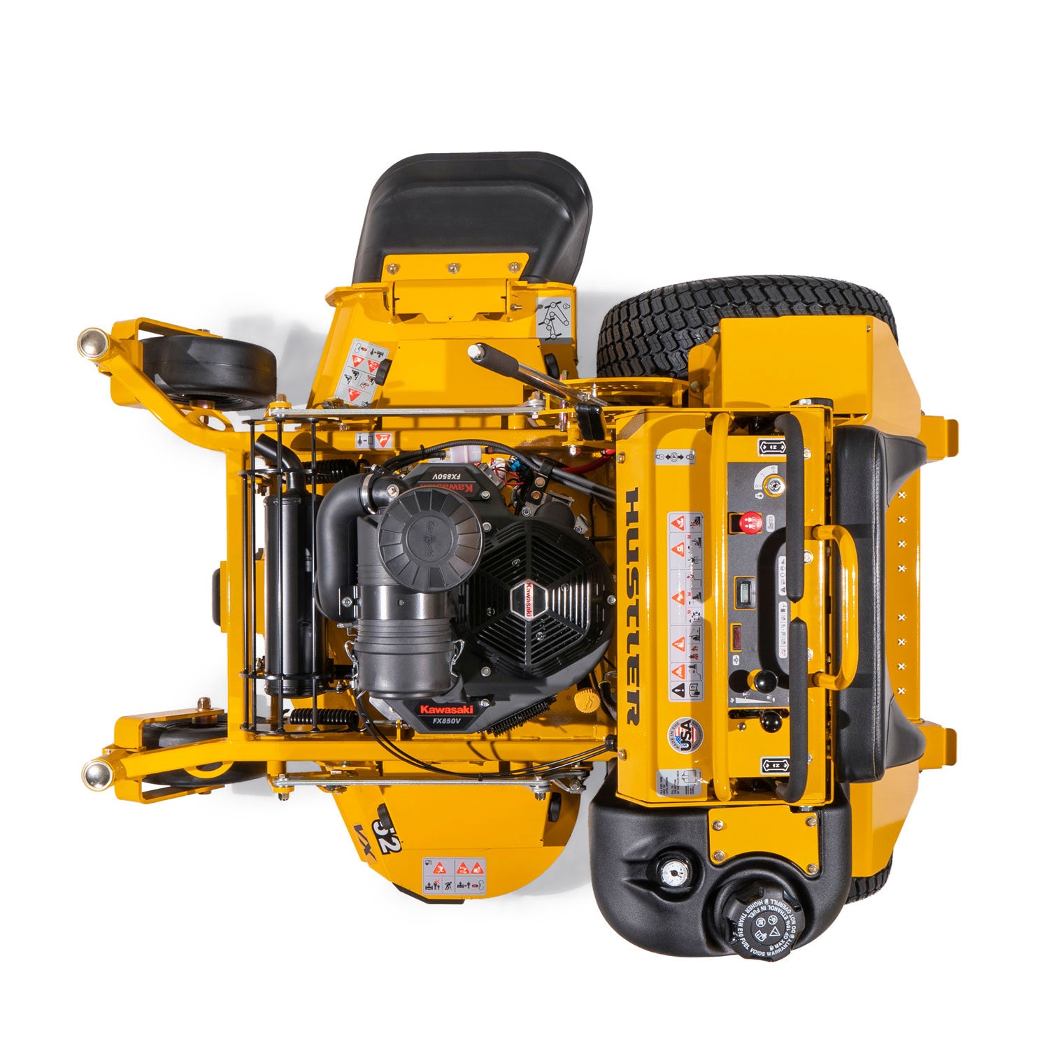 Hustler Super S 48" Stand-On Commercial Mower w/ Kawasaki FX691 (22hp) Engine, Model 943126