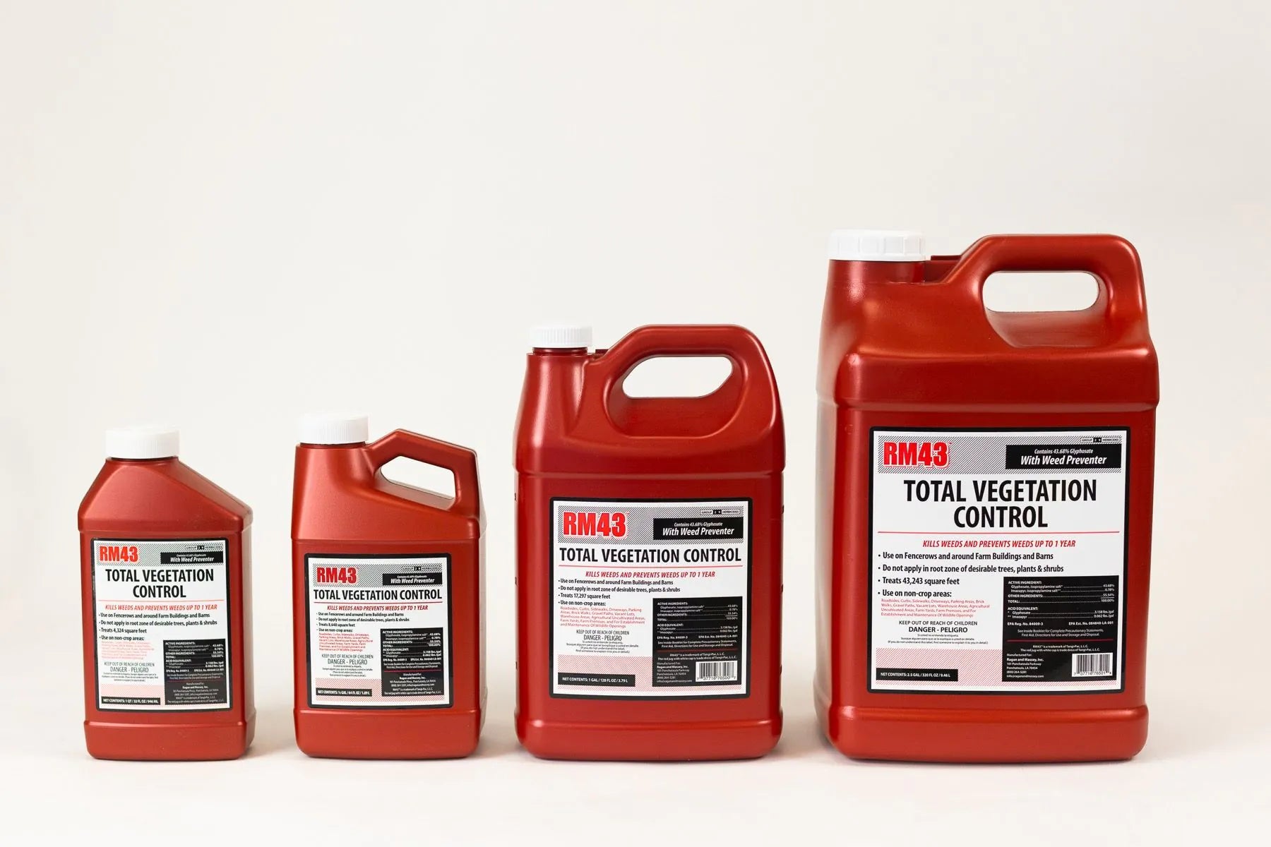 RM43 32 oz. Total Vegetation Control Weed Preventer Concentrate with Glyphosate and Imazapyr