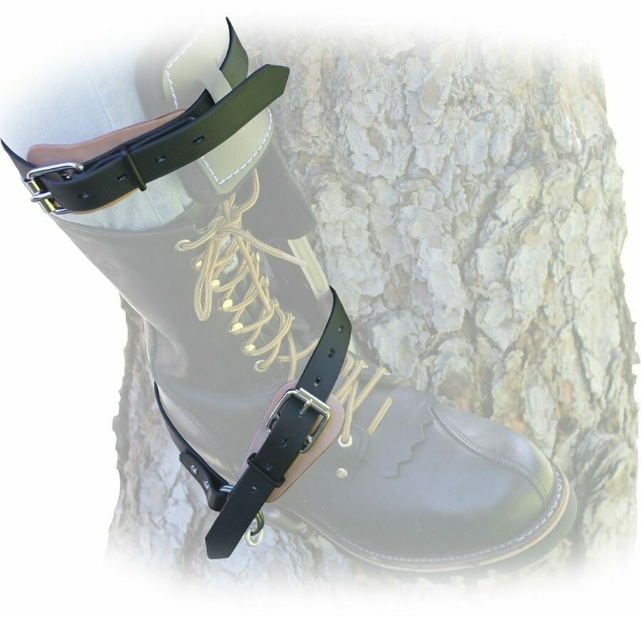 Climb Right Aluminum Climbing Spikes Set With "L" Pads 91224