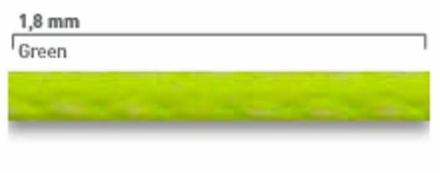 Teufelberger Throwline, Dynaglide Green, 1.8mm Dia, 150' Length
