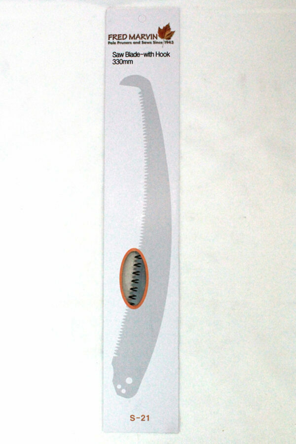 Notch Marvin 13" 330 Tri-Edge Saw Replacement Blade W/Hook For Manual Pole Saws