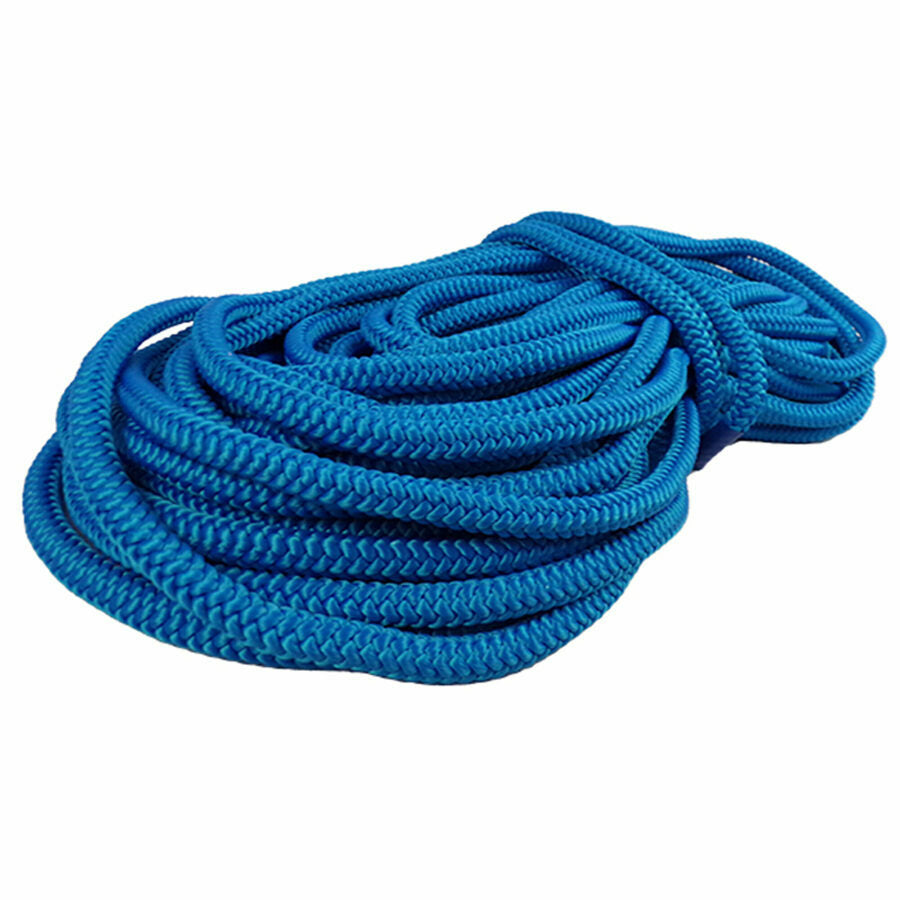 Samson Climbing Rope, True Blue, 1/2" Dia, 150' Length, No Spliced Ends
