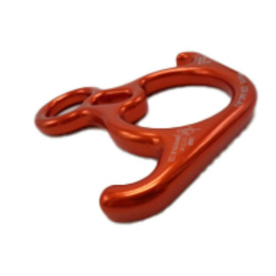 Big Rescue Figure 8 Descender - Aluminum - Bent-Ears Design - 40kN (8,960 lb) - Lightweight 9 oz