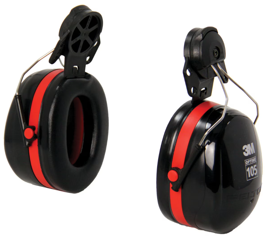 Optime 105 Helmet Ear Muffs - NRR 27 (For Petzl helmets)