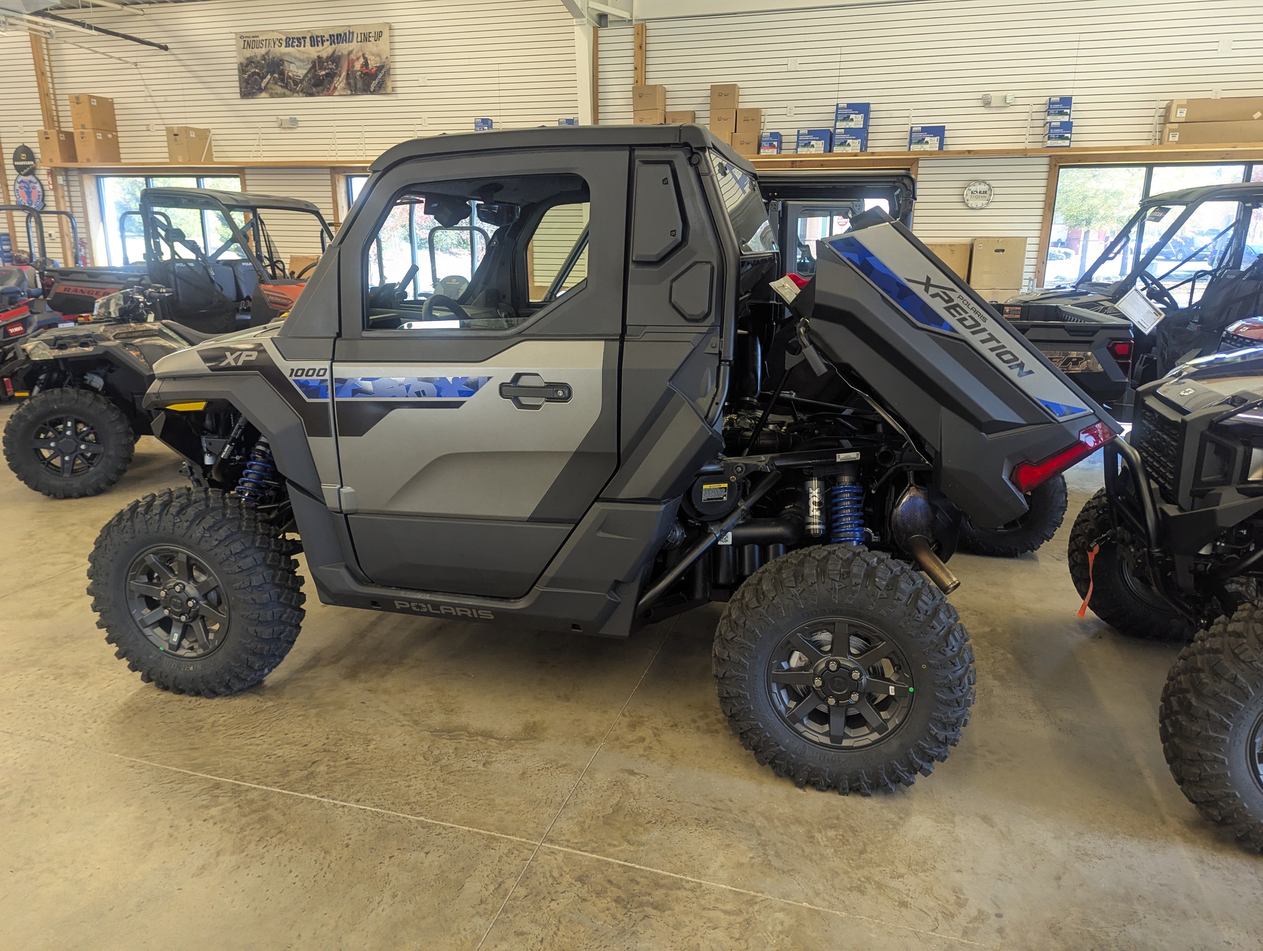 2024 Polaris XPEDITION XP Northstar – Premium Adventure UTV | 999cc ProStar® Engine | Matte Heavy Metal