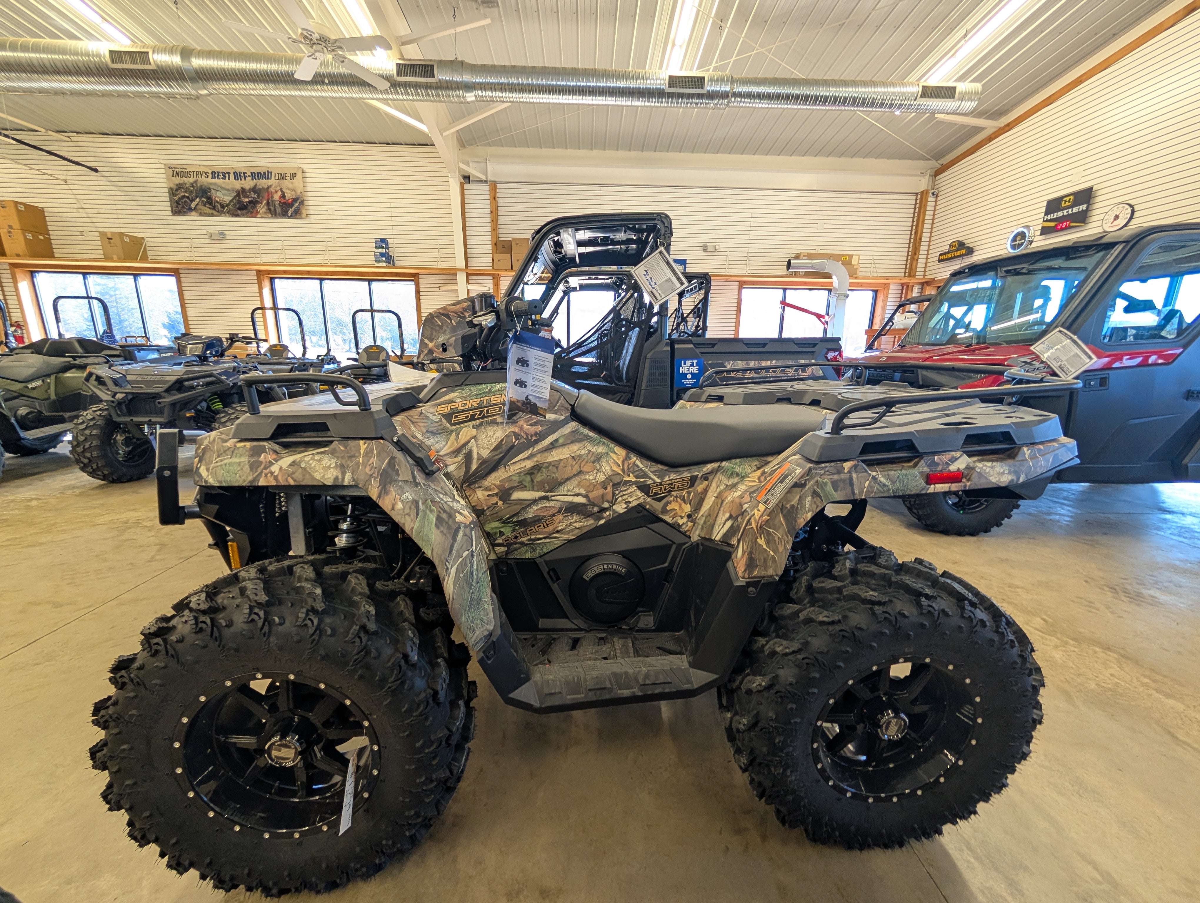 2025 Polaris Sportsman 570 EPS – 570 Series | 567cc ProStar® Engine | Polaris Pursuit® Camo