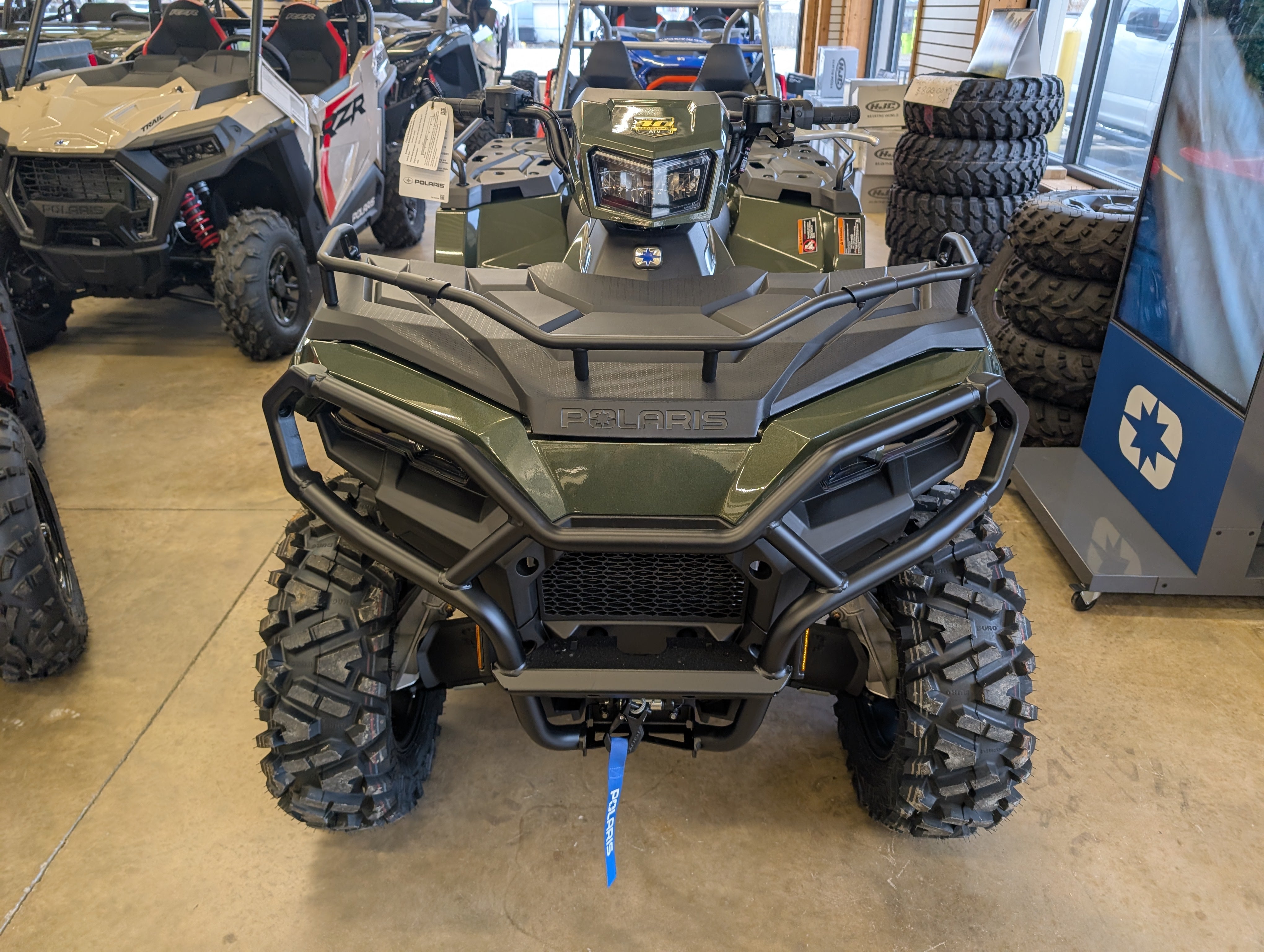 2026 Polaris Sportsman 570 Premium – 40th Anniversary Edition – 570 Series | 567cc ProStar® Engine | Treeline Green Metallic