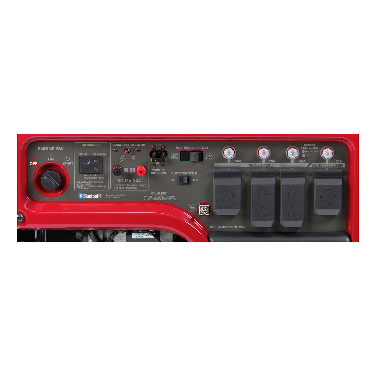 Honda EM6500 6500 watt 120/240V generator with CO-MINDER™