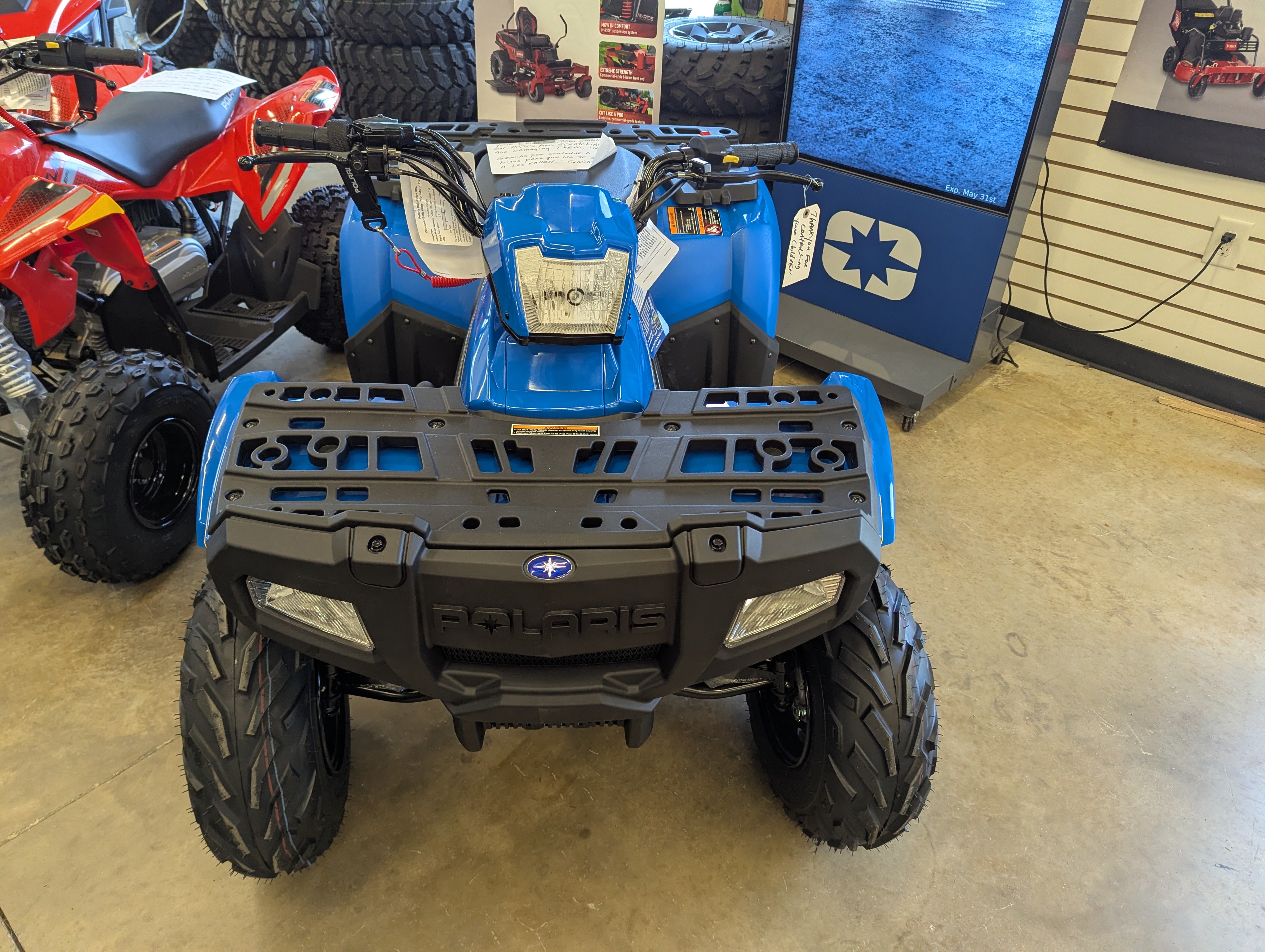 2026 POLARIS Sportsman 110 Velocity Blue Youth ATV