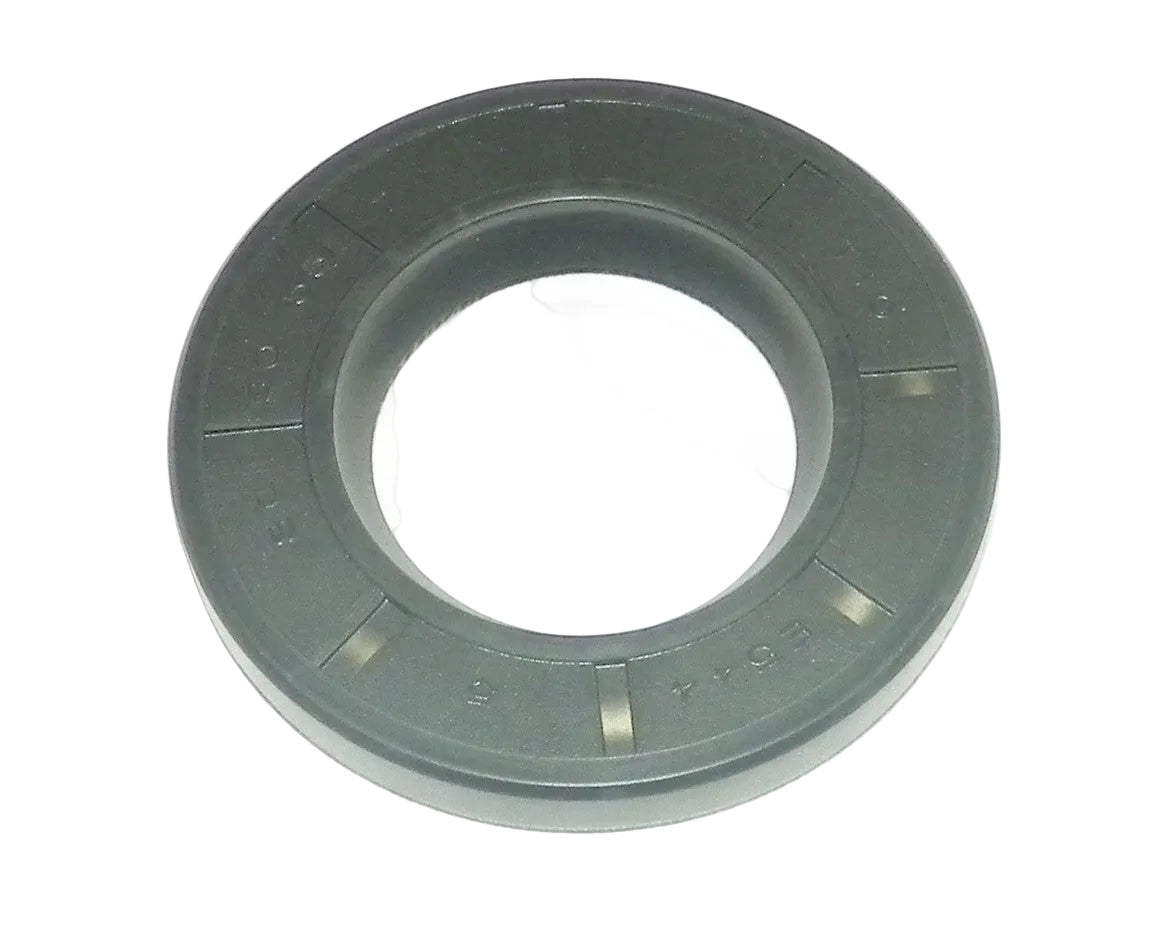 Gray mechanical seal on a white background