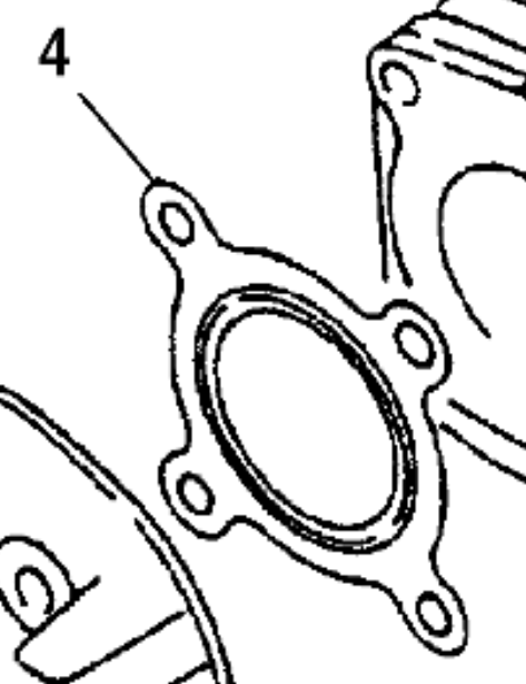 POLARIS OEM PART# 0450009 GASKET-CYLINDER,12191-120-000