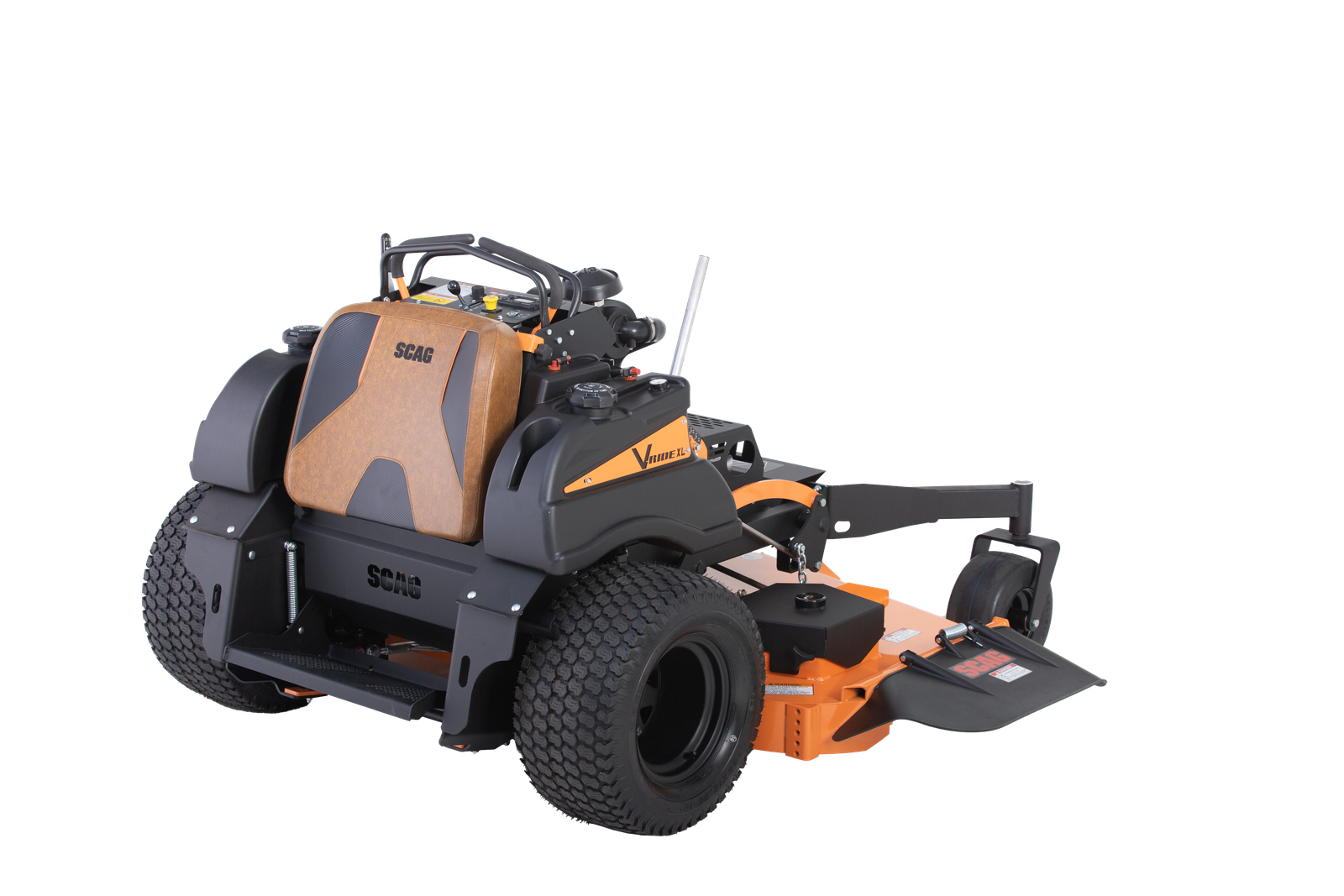 Scag V-Ride XL 61" Commercial Stand-On Mower 38hp Kawasaki FX EFI BLACKOUT
