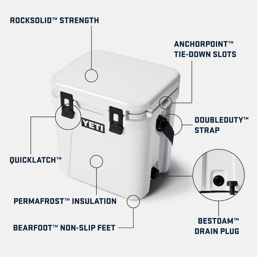 Yeti Roadie® 24 Hard Cooler White