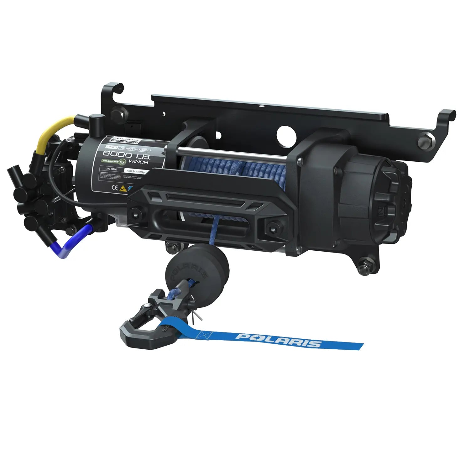 Pro Series 6,000 LB Winch Kit with Synthetic Rope for RANGER UTV