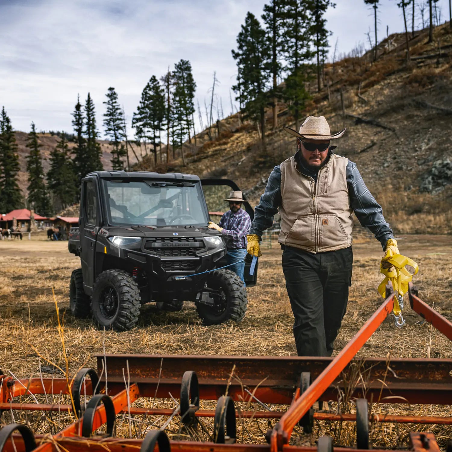 Pro Series 6,000 LB Winch Kit with Synthetic Rope for RANGER UTV