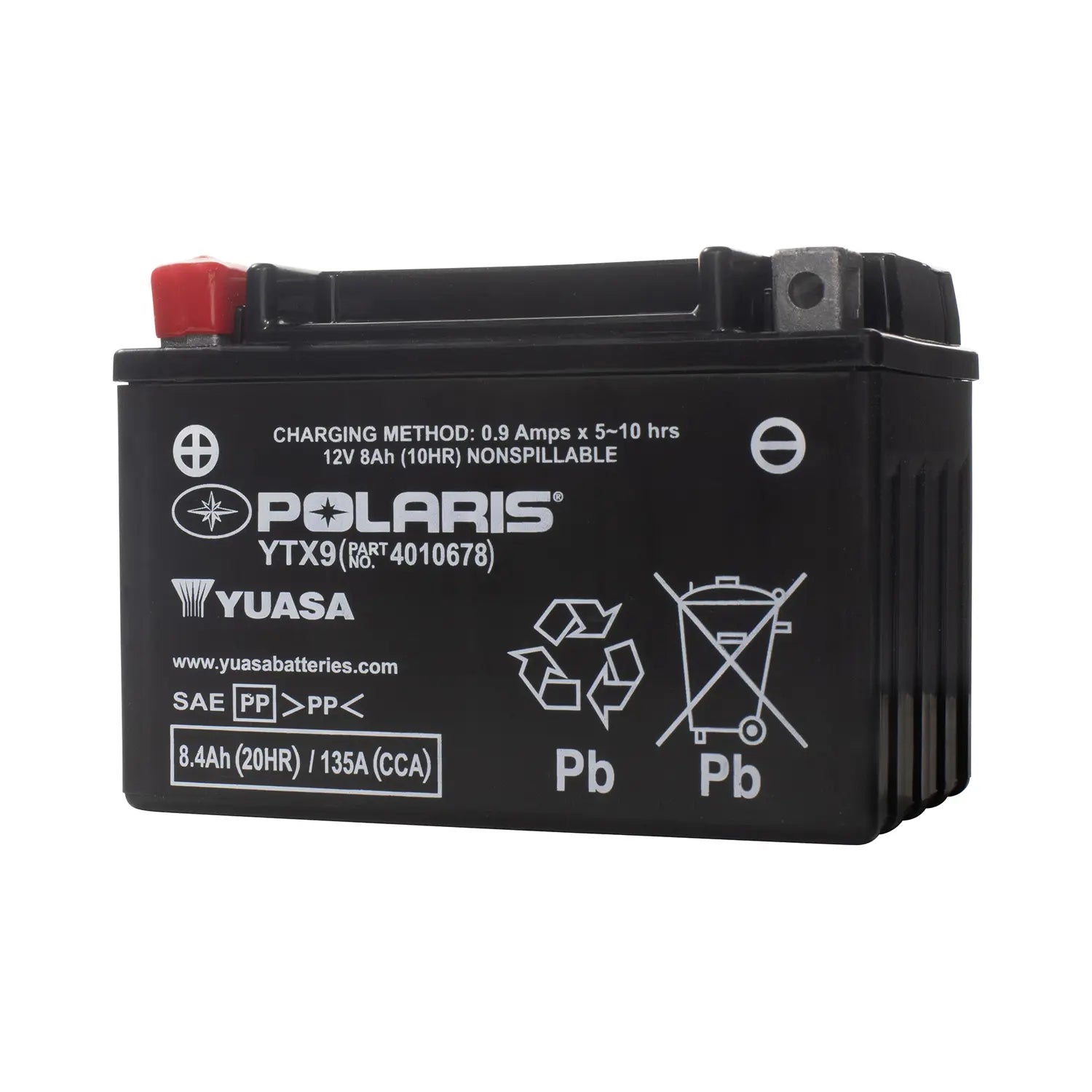 4010678 12V 8AH AGM Battery for Sportsman ATV, RANGER and ACE