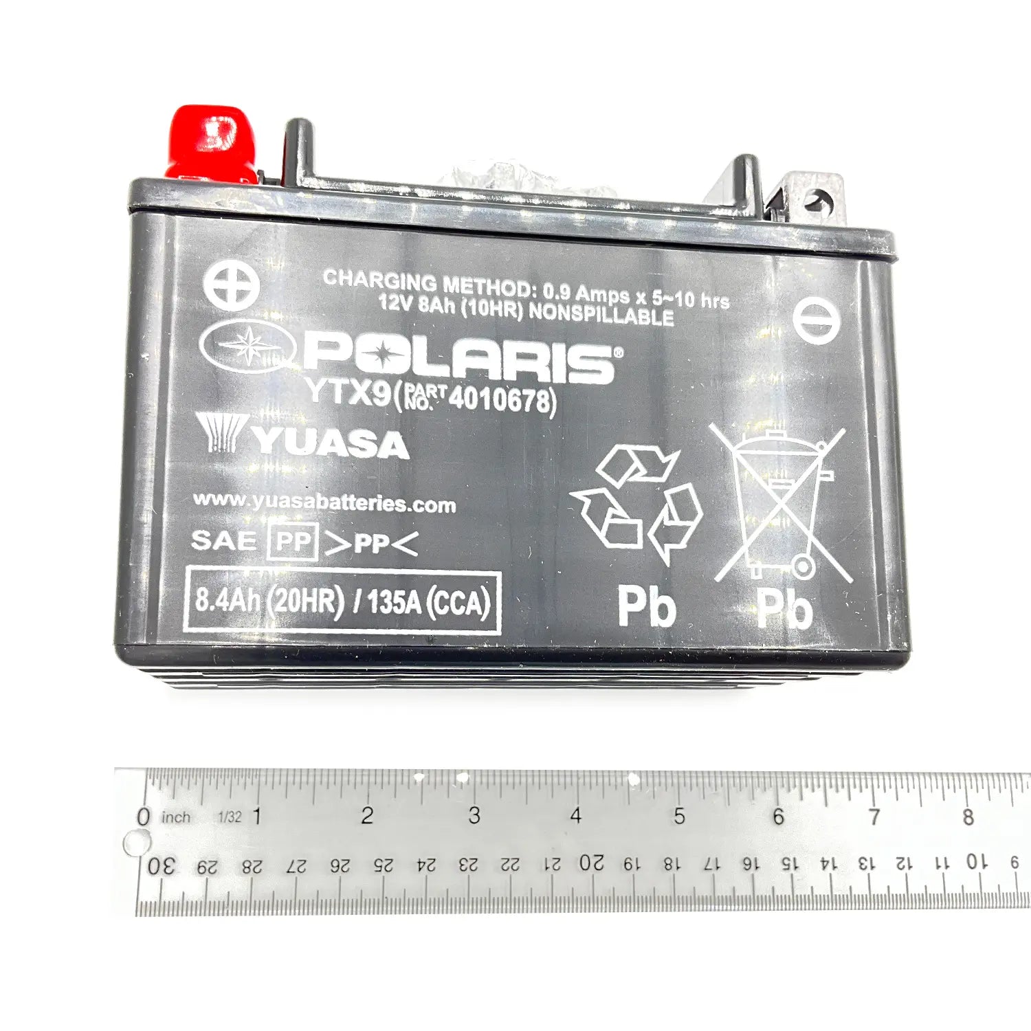 4010678 12V 8AH AGM Battery for Sportsman ATV, RANGER and ACE