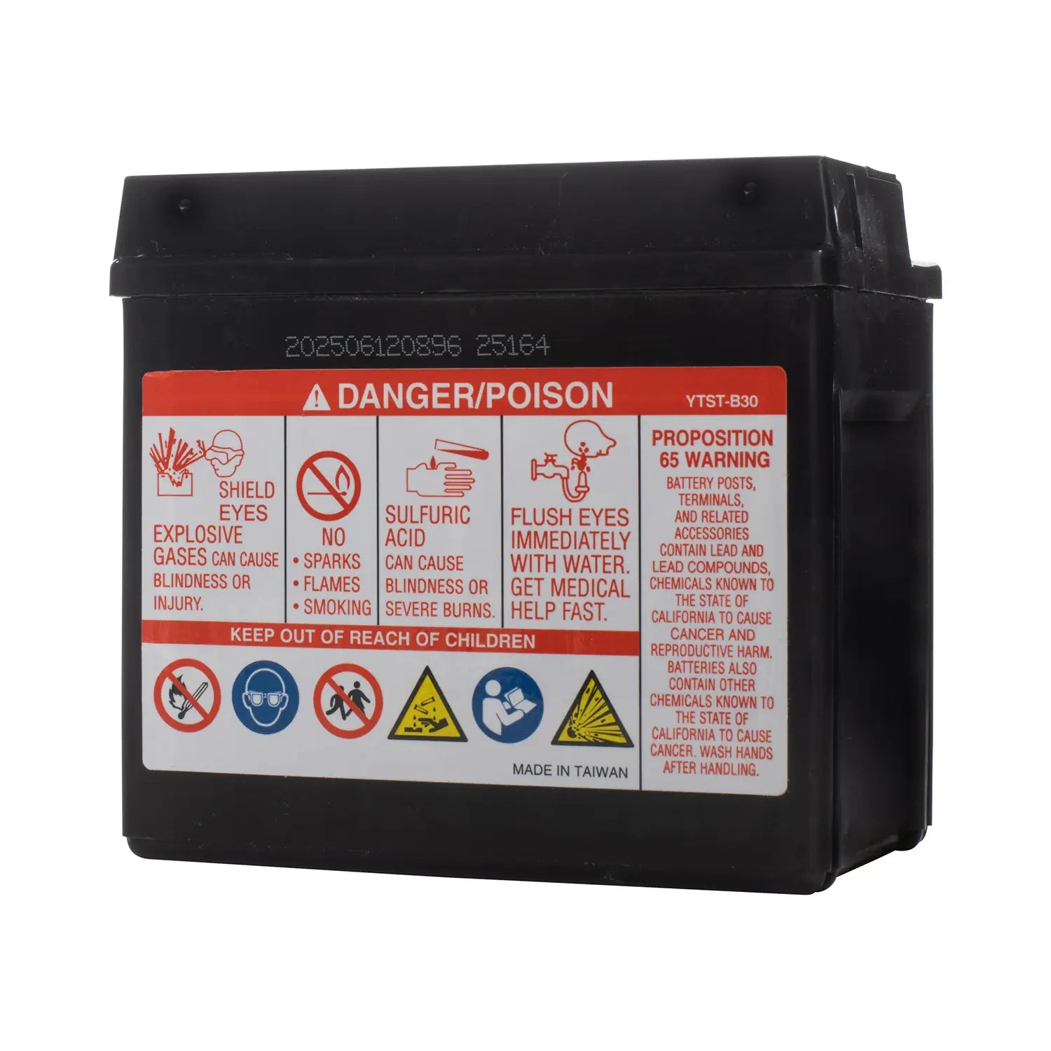 4011181 POLARIS OEM REPLACEMENT BATTERY, YUASA YTX5