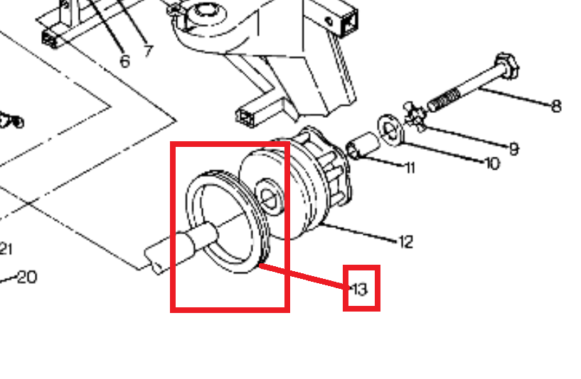 5410411 SEAL/ENGINE CLUTCH for 1985-1992