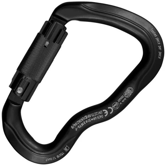 KONG FERRATA Triple-Lock Aluminum Carabiner