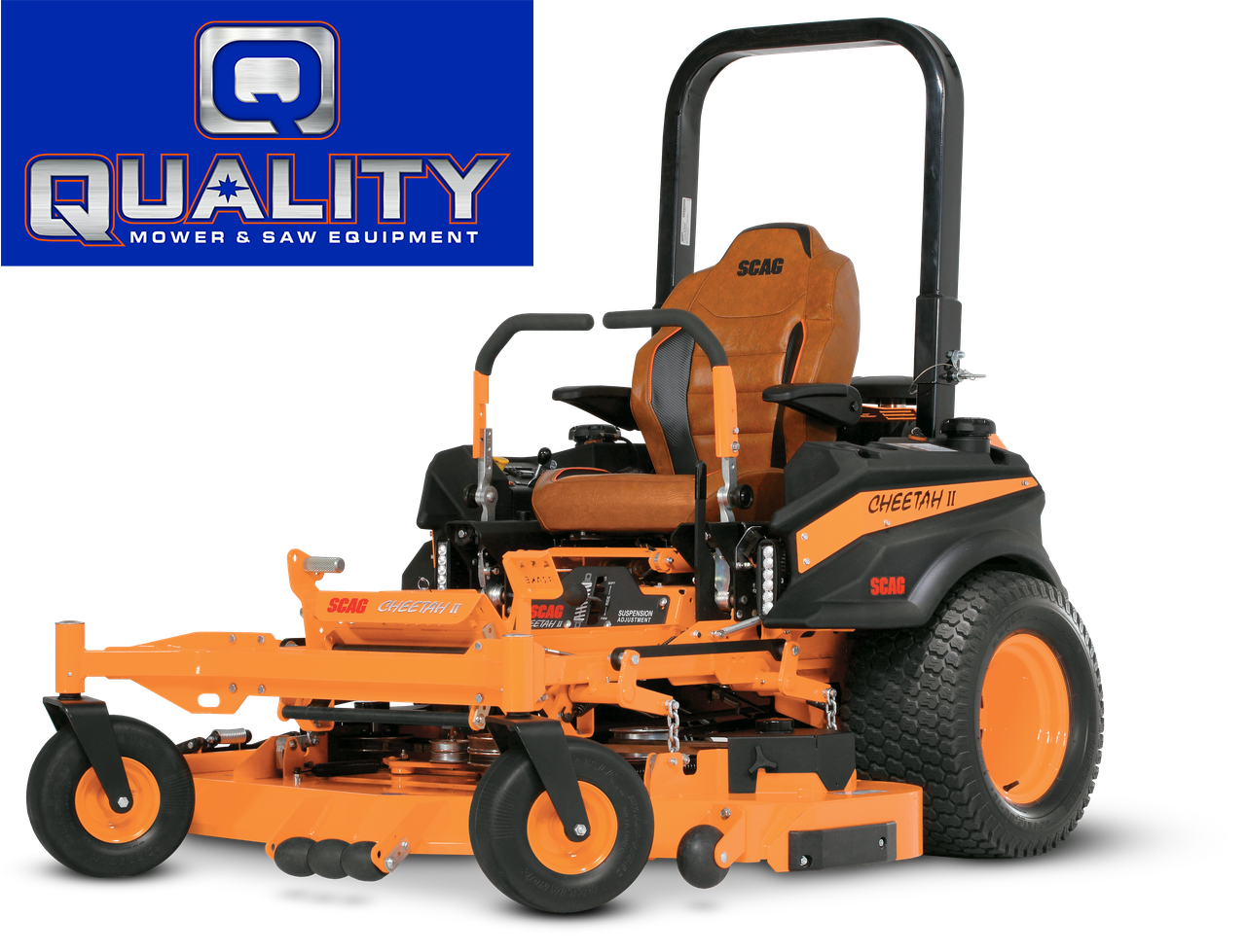 Scag Cheetah II 61" Commercial Zero Turn Mower - 38.5 Hp Kawasaki FX EFI Engine