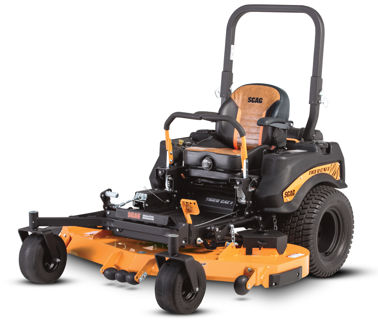 Scag Tiger Cat II 52" Commercial Zero-Turn Mower - 26HP EFI Kawasaki FT Engine