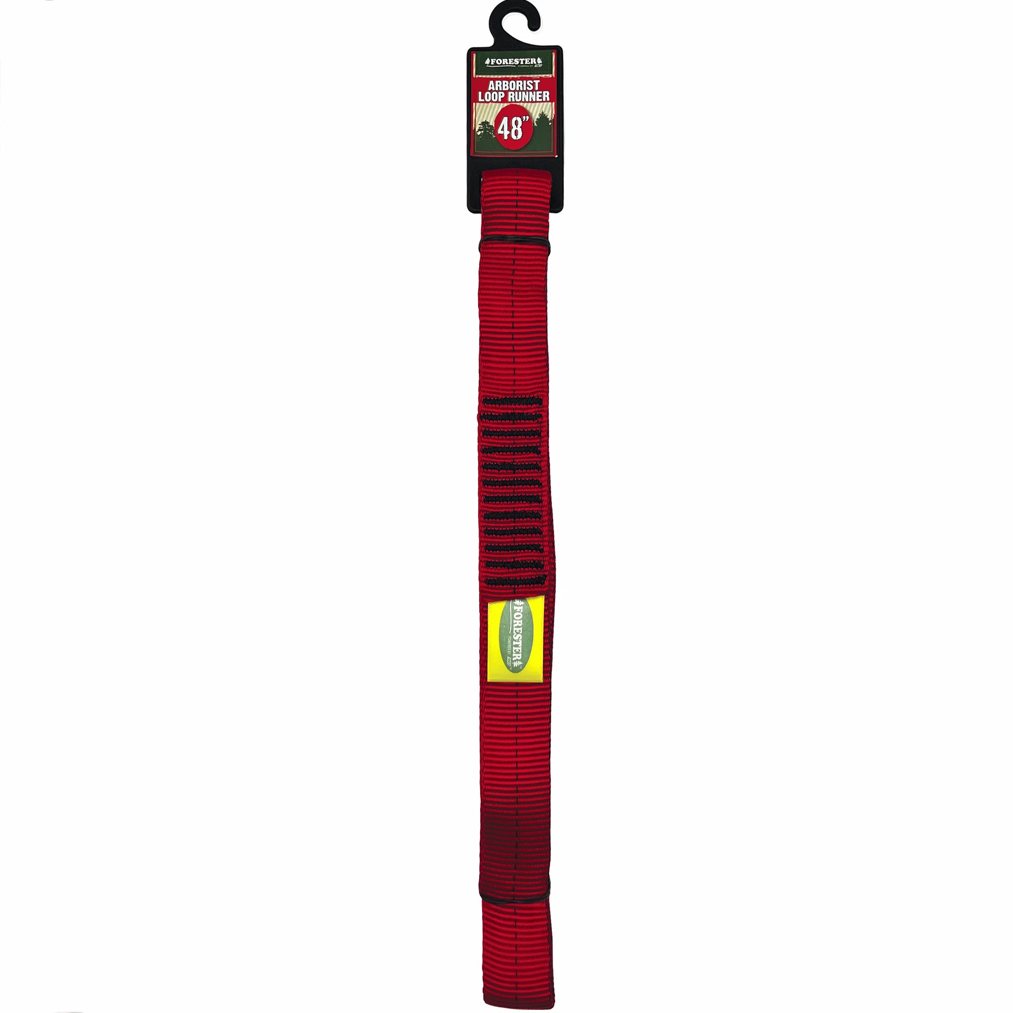 Forester Arborist Loop Runner 1" Wide 48" Long, Red
