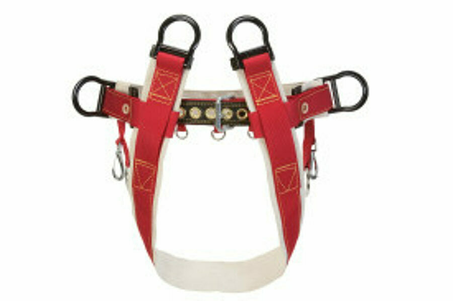 Weaver XLarge Tree Climbing Harness 4/Dee Cotton No Lower Straps