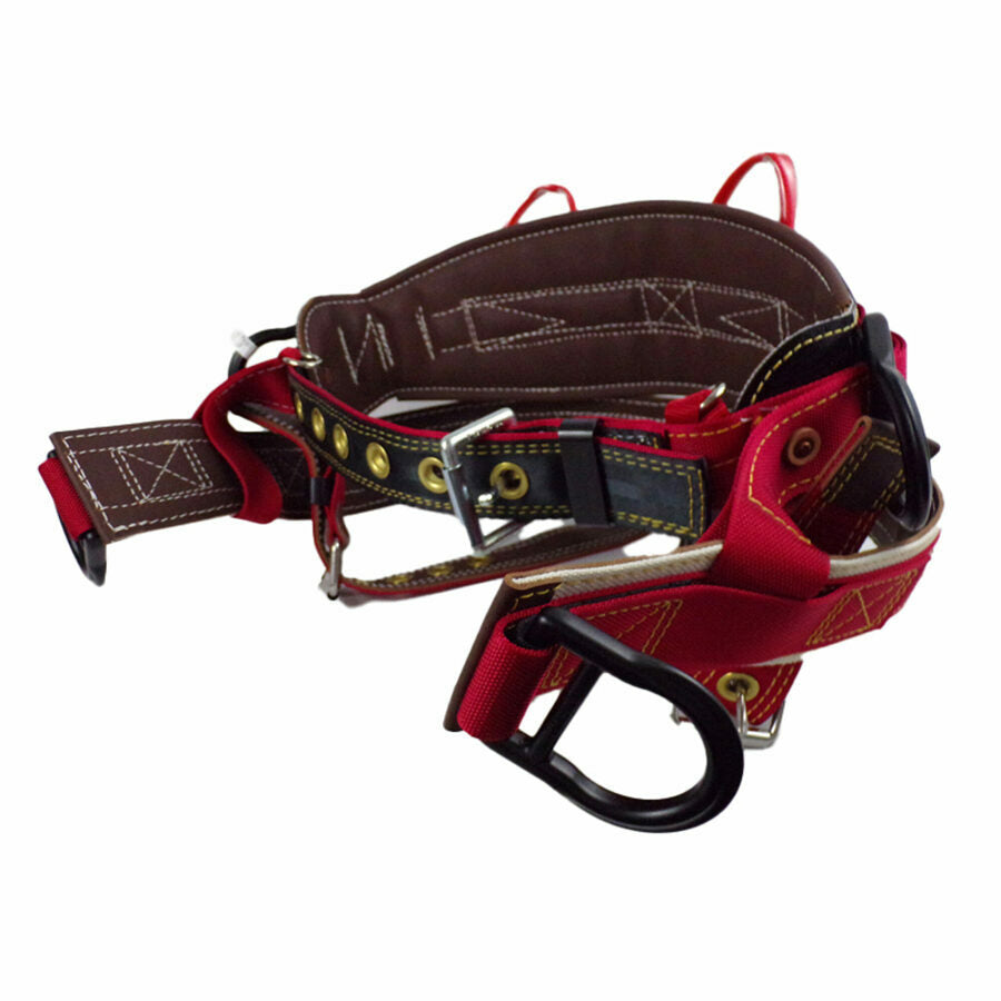 Weaver Small Tree Climbing Harness 4/DEE Extra Wide Back w/2 Nylon Lower Straps