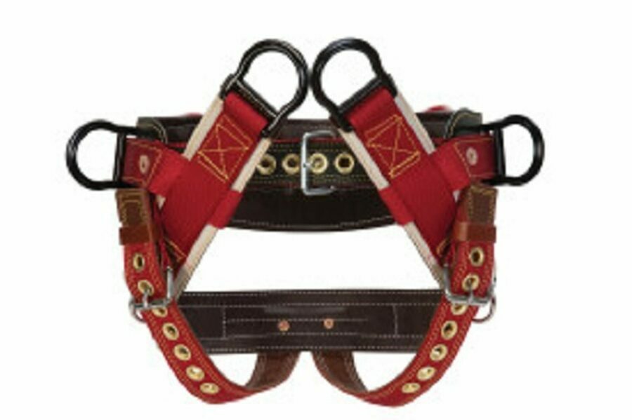 Weaver XLarge Tree Climbing Harness 4/DEE Extra Wide Back w/2 Nylon Lower Straps
