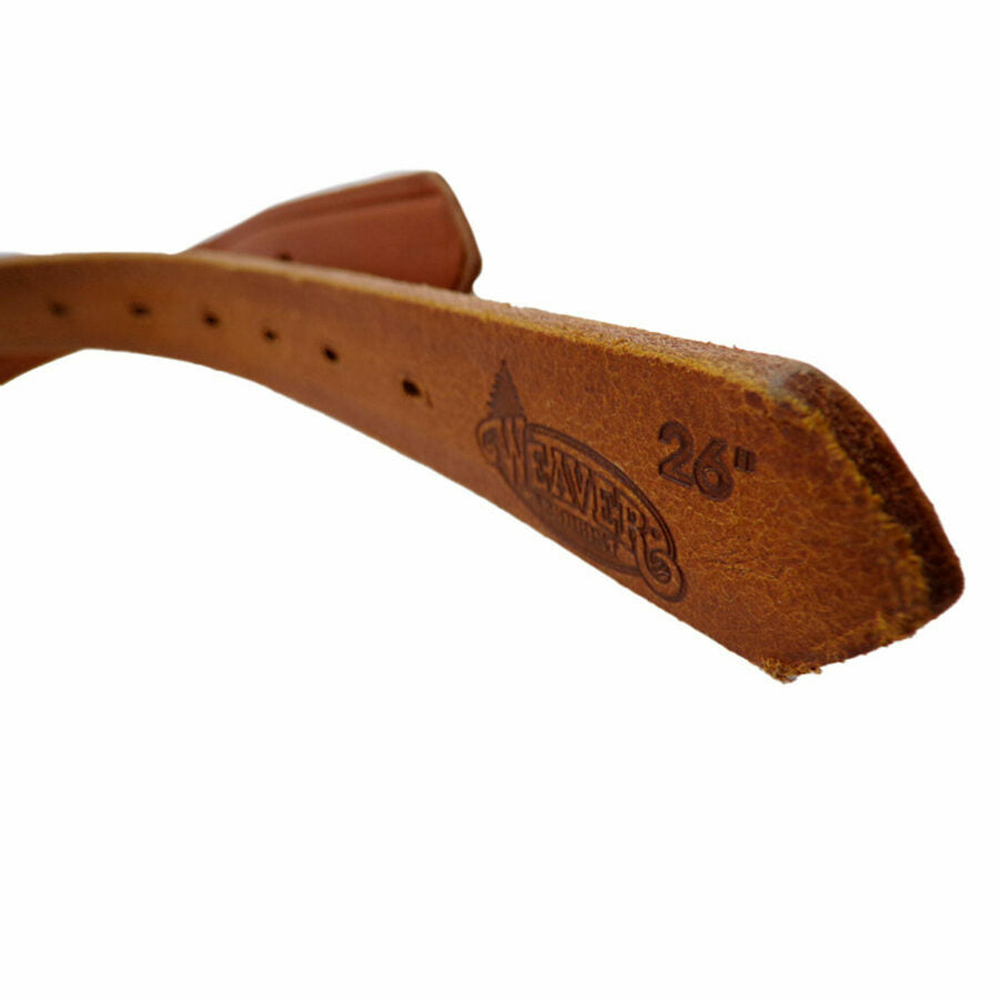 Weaver Lower Climber Straps Leather 26"