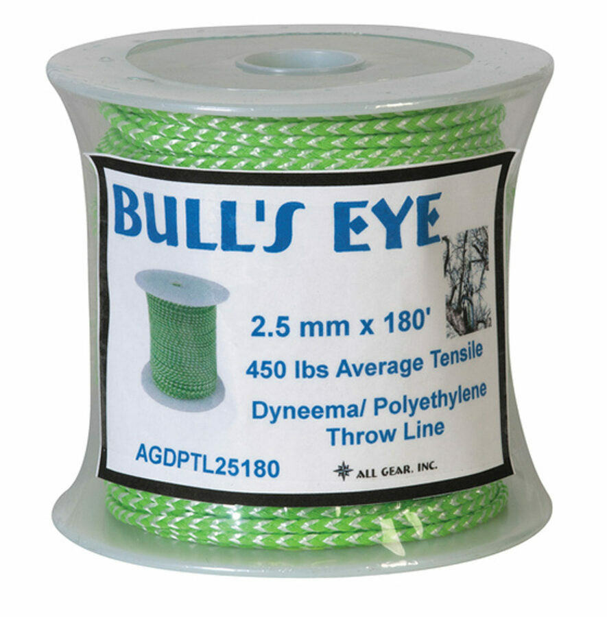 All Gear Bull's Eye Throw Line 2.5mm X 180'