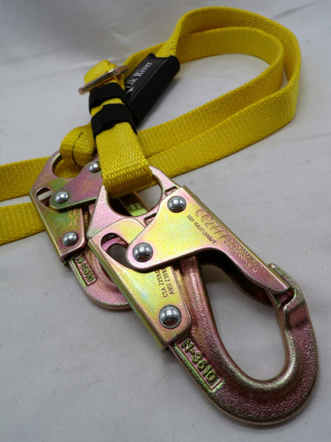 Elk River Centurion Adjustable Web Lanyard 1"X6'