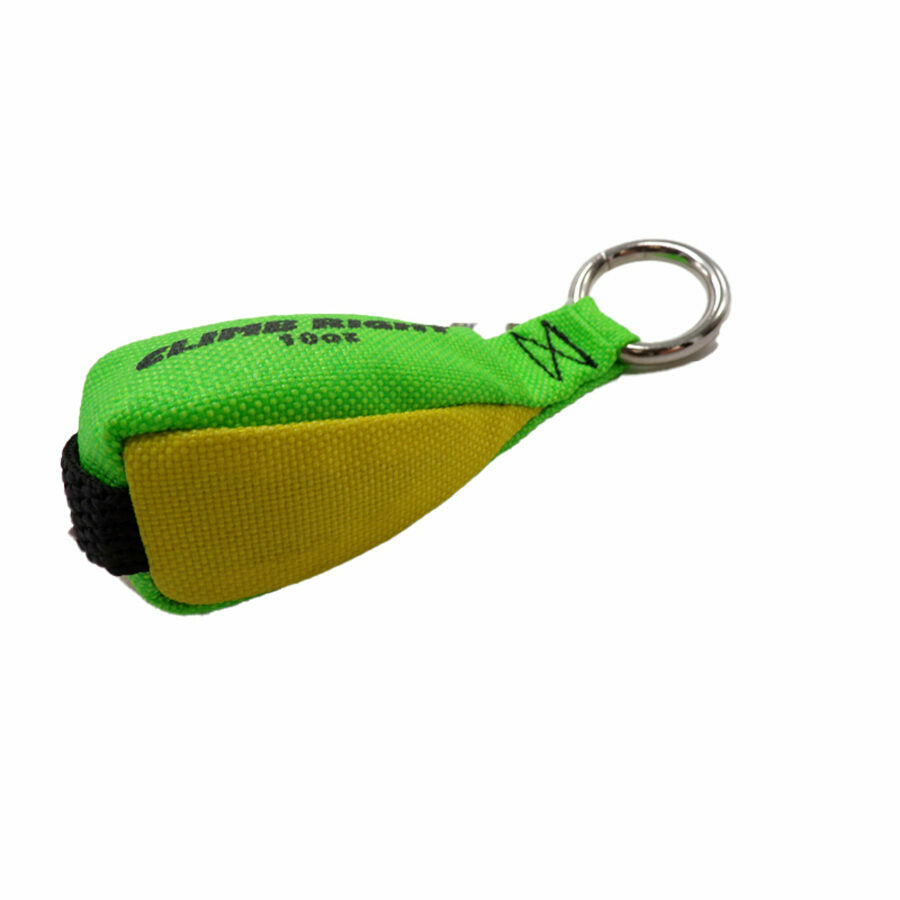 CLIMB RIGHT 10OZ THROW WEIGHT ONLY GREEN/YELLOW