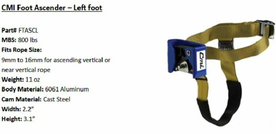 CMI FOOT ASCENDER - LEFT