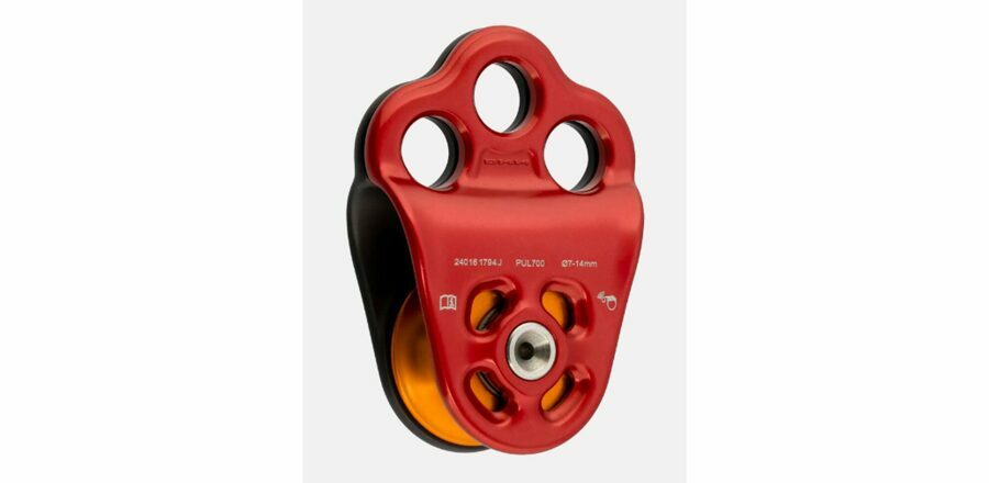 DMM Triple Attachment Pulley 2 Red
