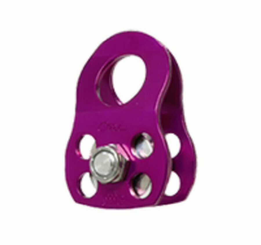 CMI Micro Arborist Pulley Single Sheave for 1/2" Rope - Purple