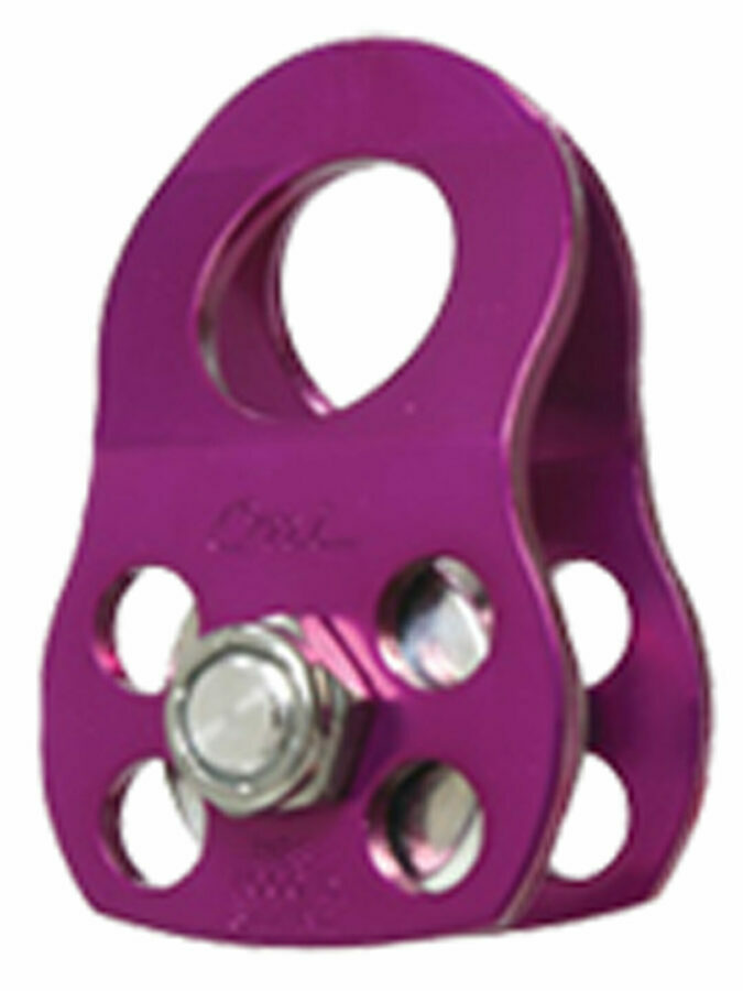 CMI Micro Arborist Pulley Single Sheave for 1/2" Rope - Purple