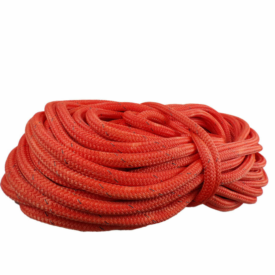 Samson Stable Braid Bull Rope, Orange, 3/4" Dia, 150' Length