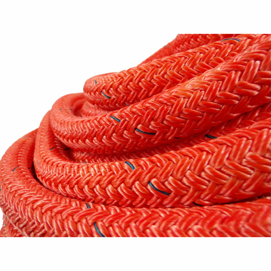 Samson Stable Braid Bull Rope, Orange, 3/4" Dia, 150' Length