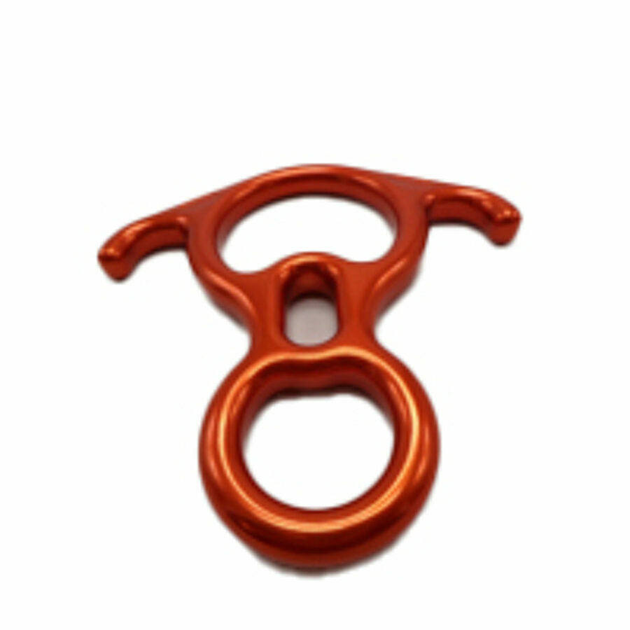 Big Rescue Figure 8 Descender - Aluminum - Bent-Ears Design - 40kN (8,960 lb) - Lightweight 9 oz