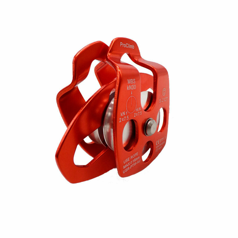 US Rigging Aluminum Double Sheave Pulley