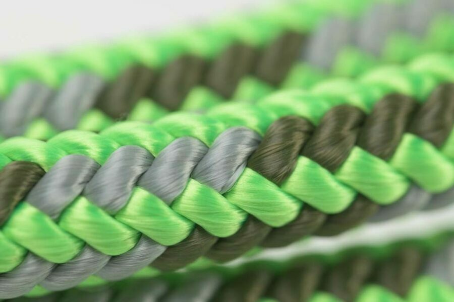 Samson Climbing Rope, Arborfreak Pine, 1/2" Dia, 200' Length, 1 Spliced 5" Eye