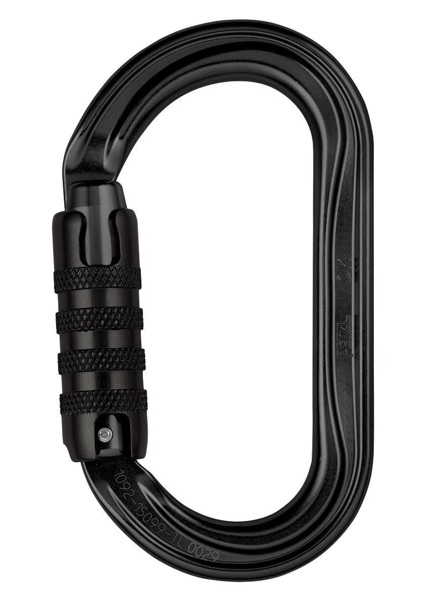 Petzl OK Triact (black) H-Frame Carabiner M33A TLN