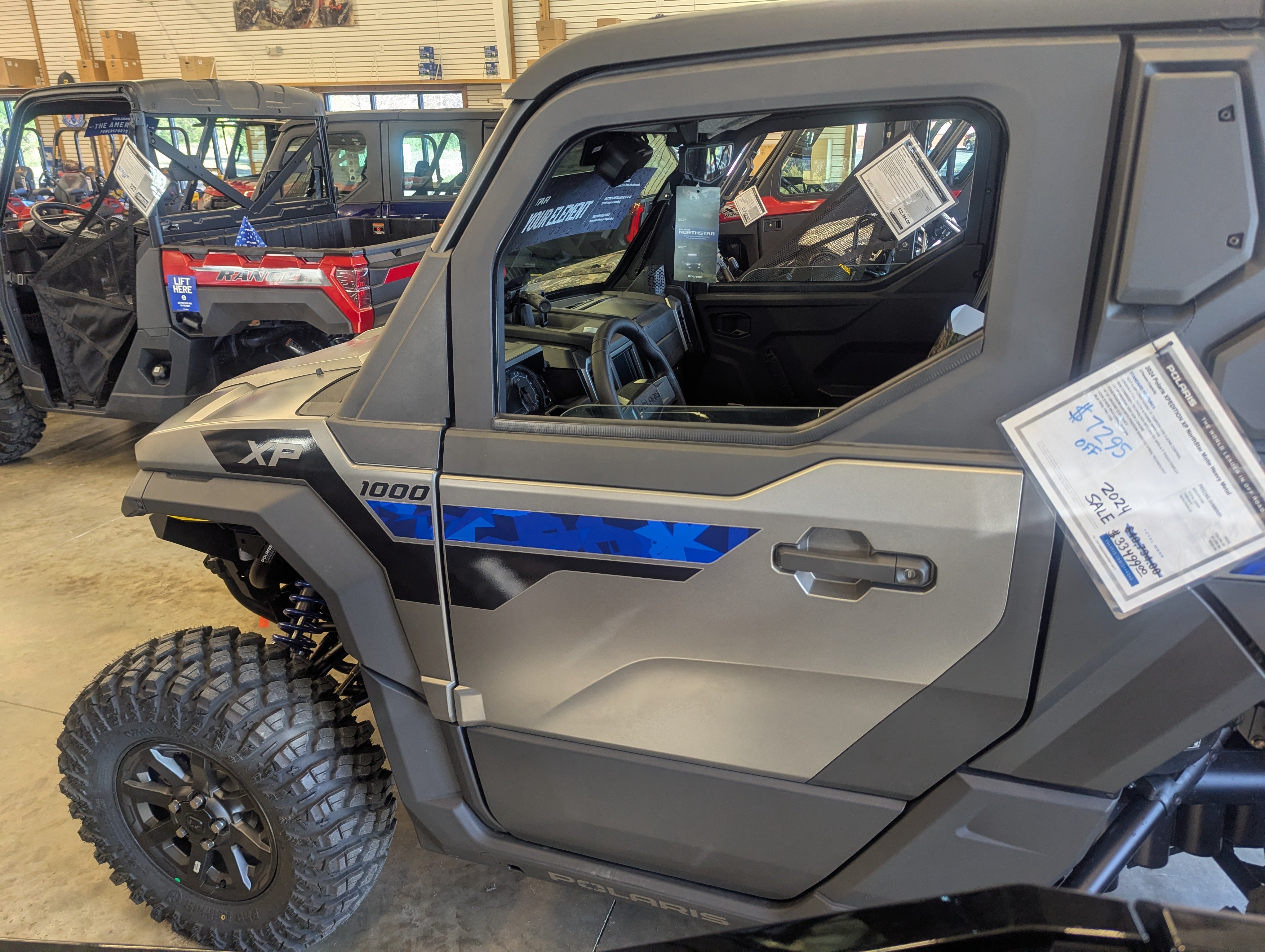 2024 Polaris XPEDITION XP Northstar – Premium Adventure UTV | 999cc ProStar® Engine | Matte Heavy Metal