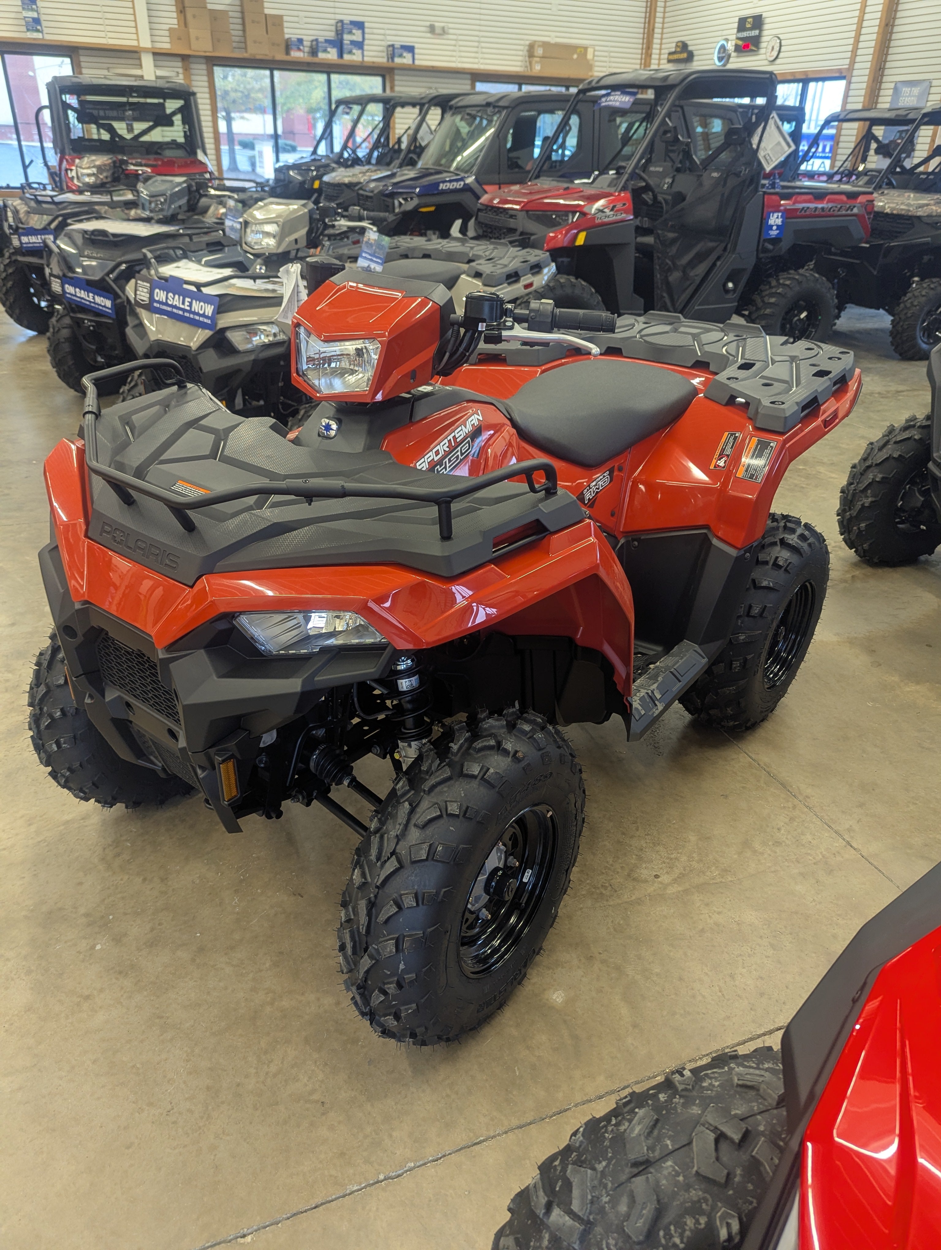 2025 Polaris Sportsman 450 H.O. – 450 Series | 499cc Prostar® Engine | Orange Rust