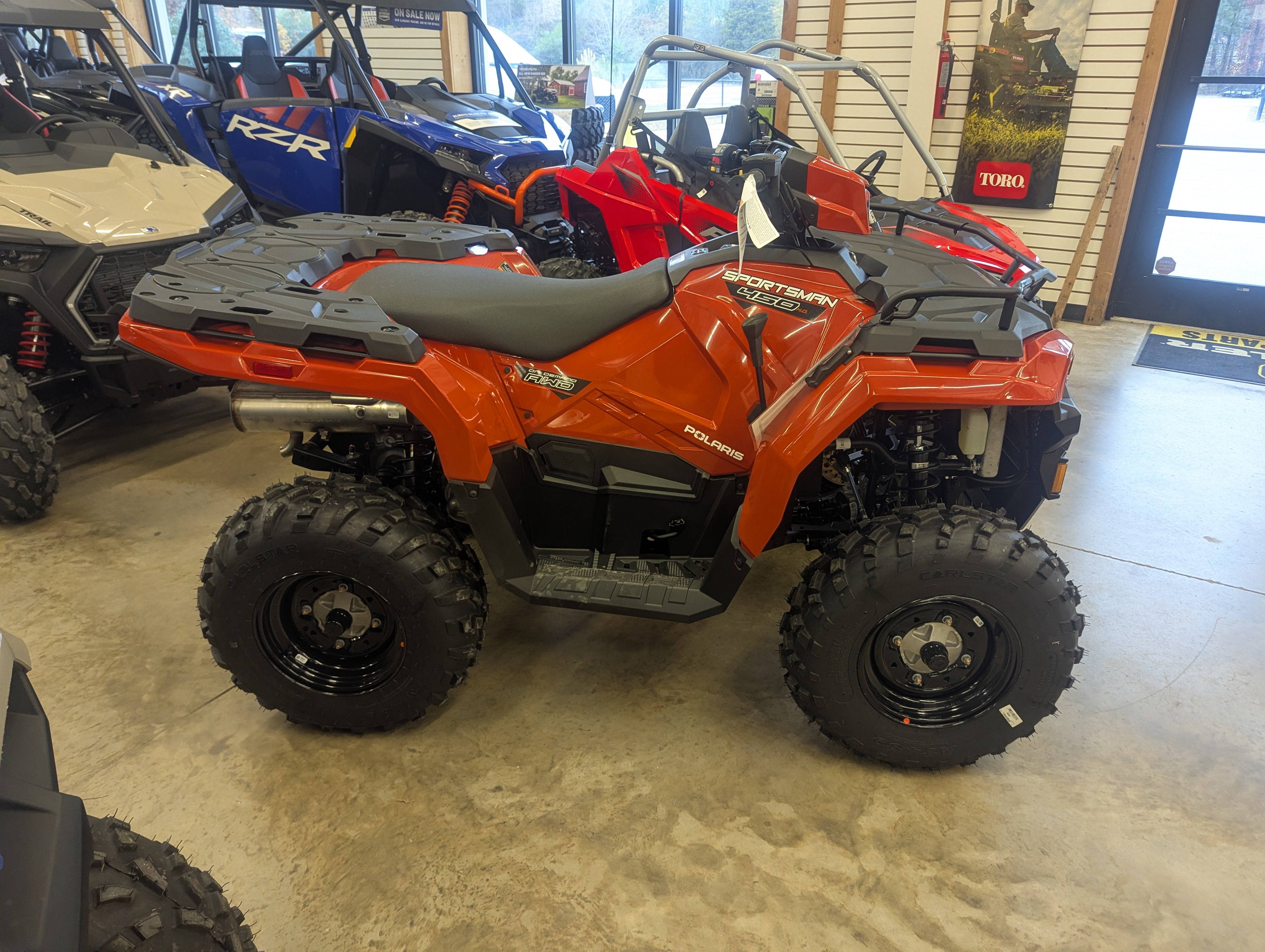 2025 Polaris Sportsman 450 H.O. – 450 Series | 499cc Prostar® Engine | Orange Rust