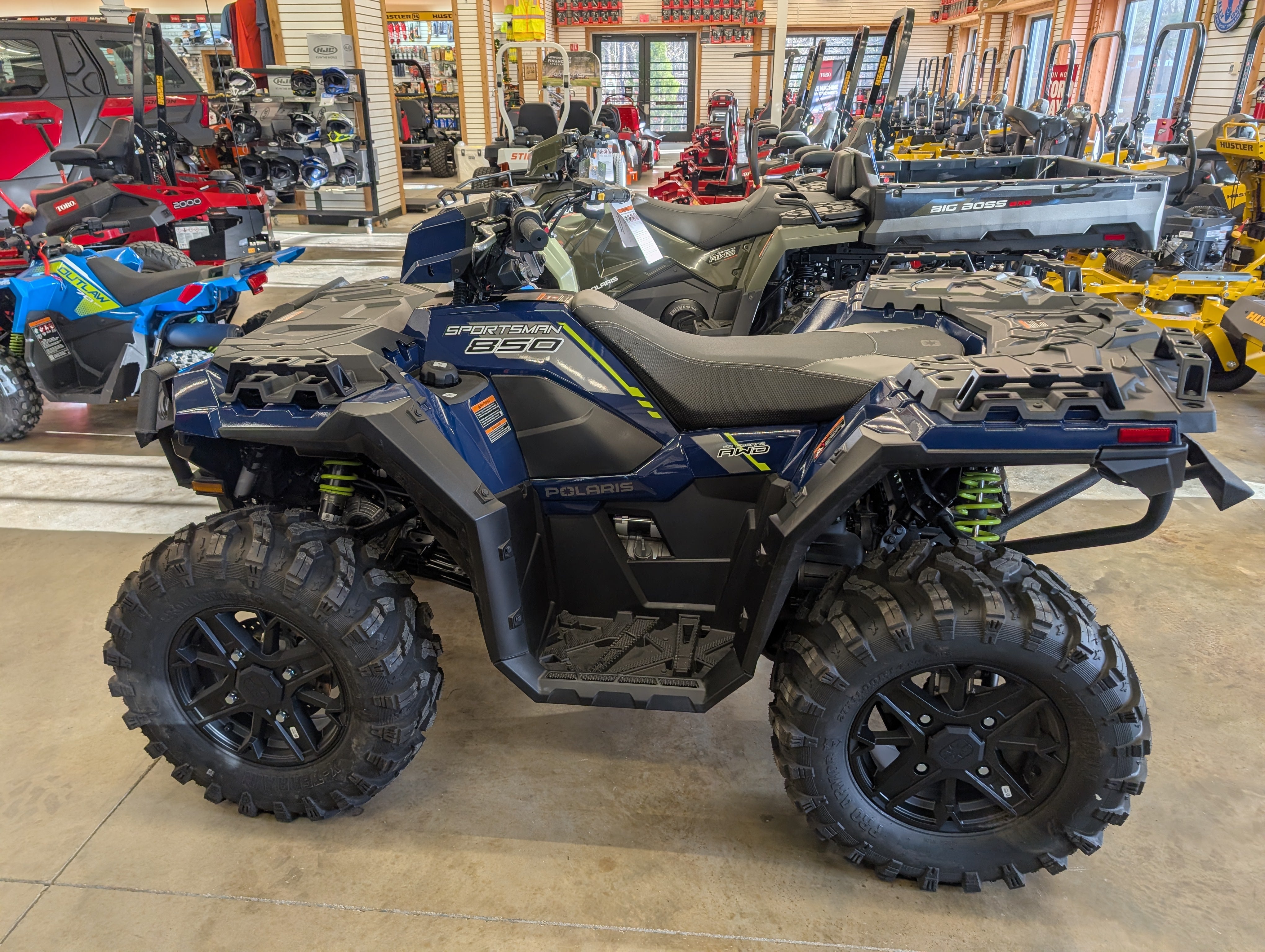 2026 Polaris Sportsman 850 Trail – 850 Series | 78HP ProStar® Twin Engine | Springfield Blue