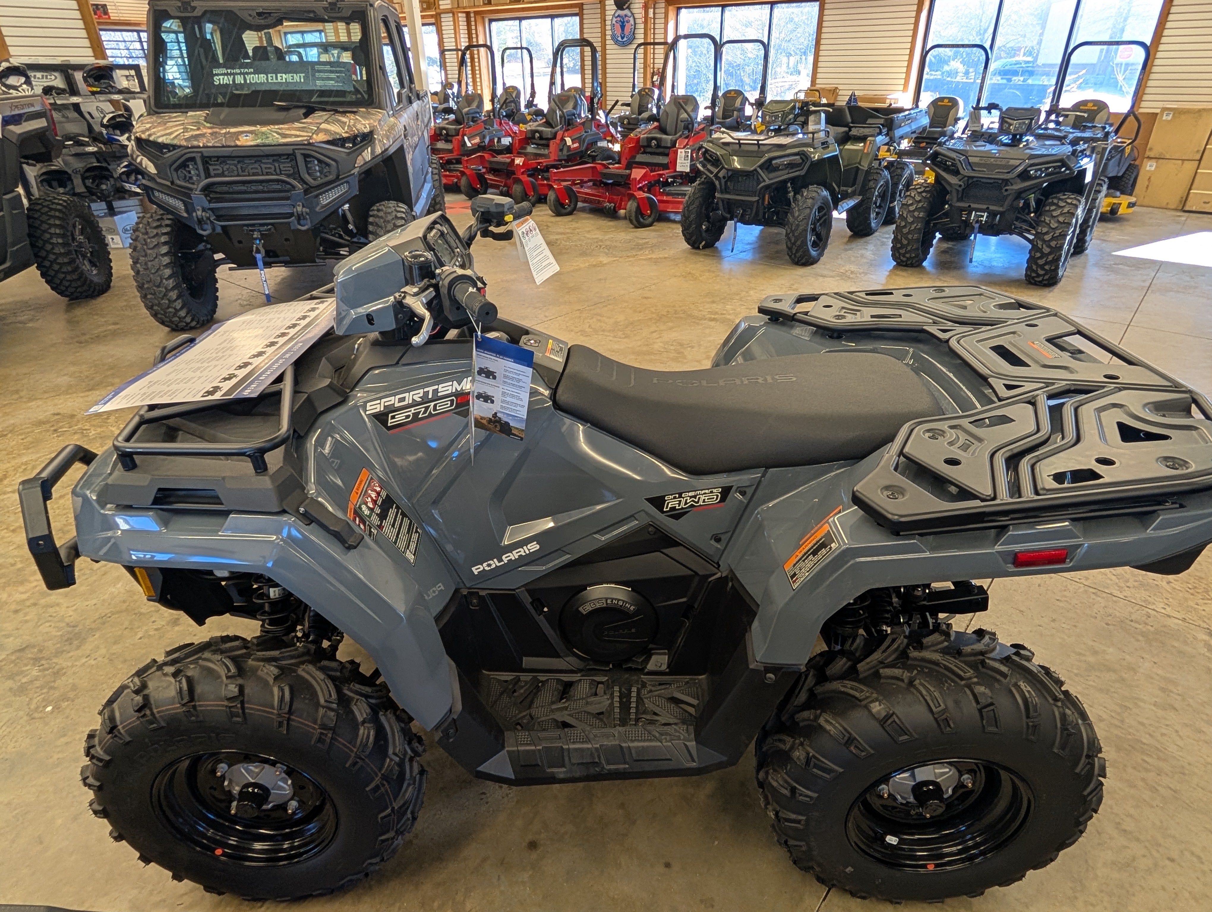 2025 Polaris Sportsman 570 Utility HD – 570 Series | 567cc ProStar® Engine | Stealth Gray