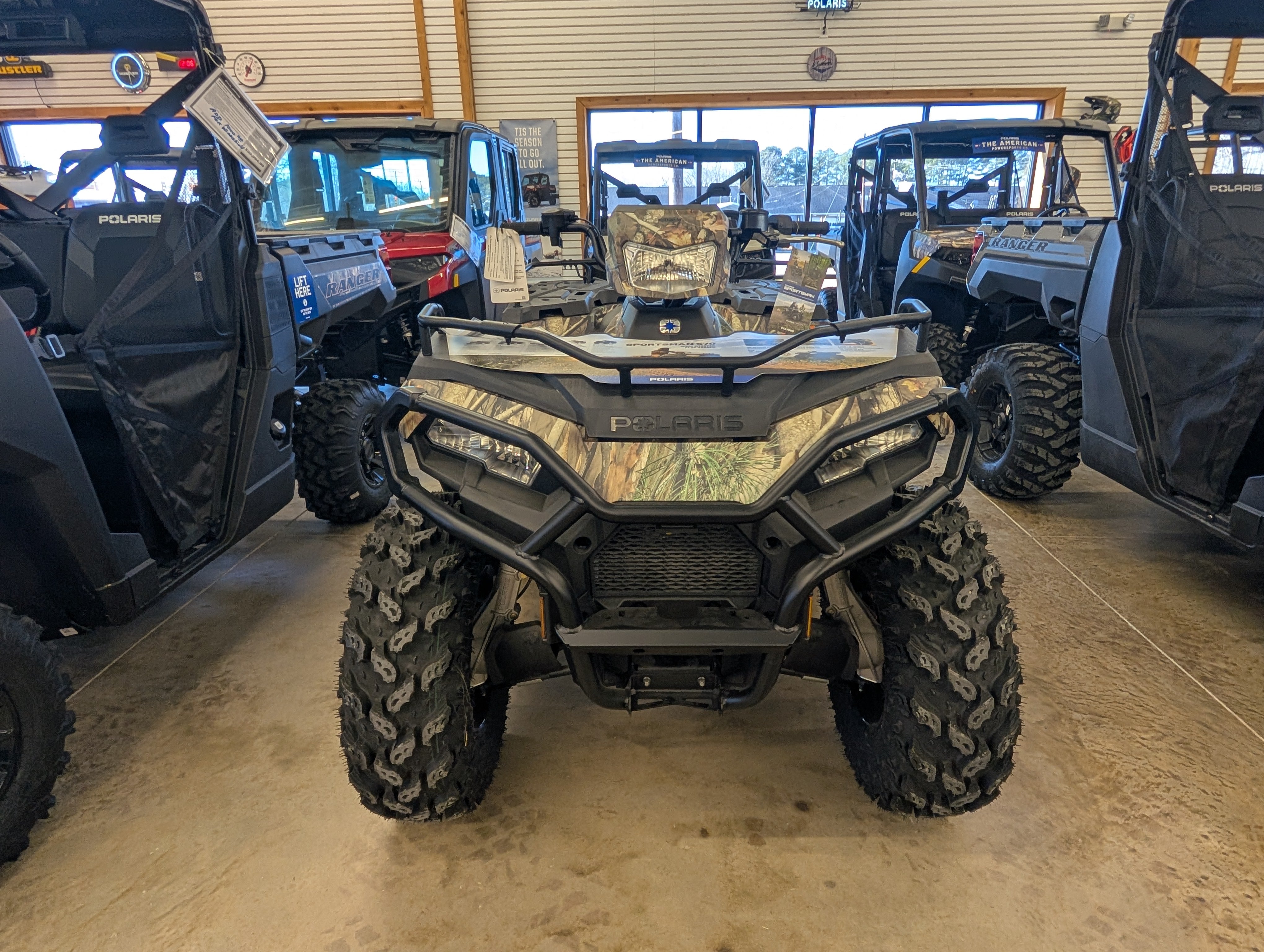 2025 Polaris Sportsman 570 EPS – 570 Series | 567cc ProStar® Engine | Polaris Pursuit® Camo